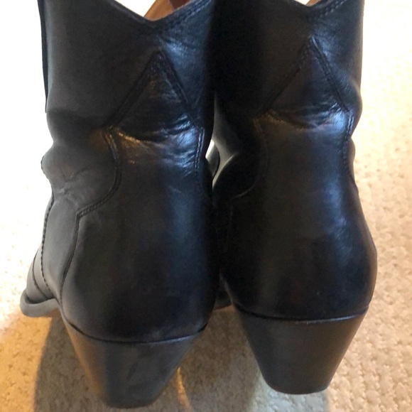 Isabel Marant Black western ankle boots 39 - Picture 9 of 9